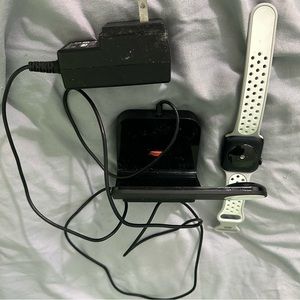 Locked Apple Watch combo set with charger for iPhone and watch with 4 bands